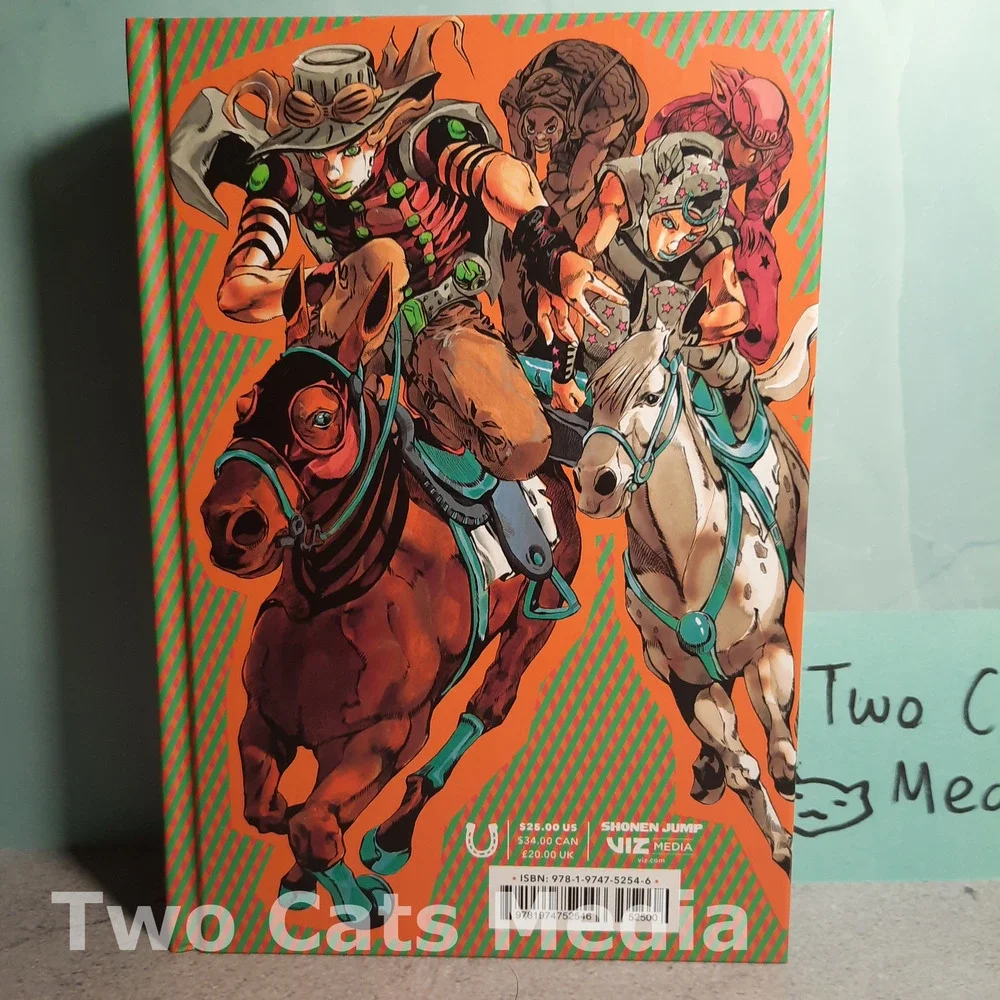 Jojo's Bizarre Adventure Part 7 Steel Ball Run Vol. 1-6 English Manga Bundle